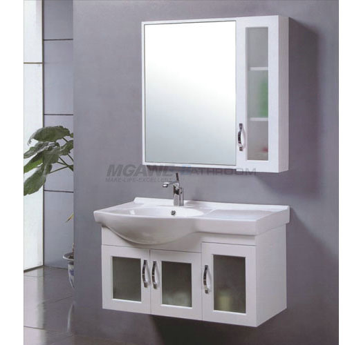 36 white bathroom vanity with top MP-2019