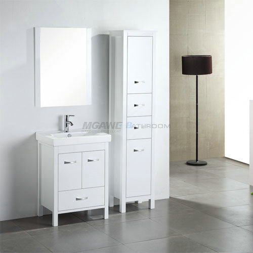 white bathroom vanity MD-006