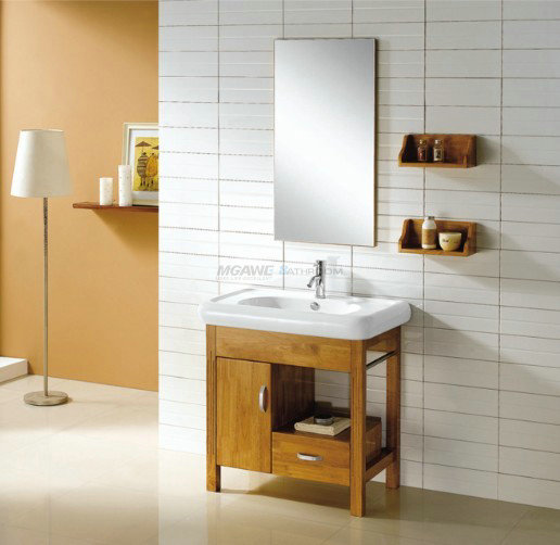 wooden bathroom furniture MS-8007