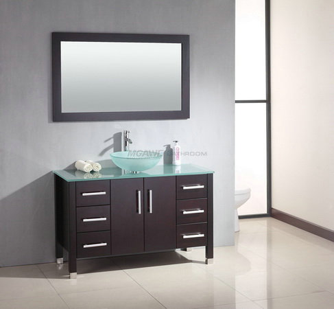 black vanity top bathroom MS-8017