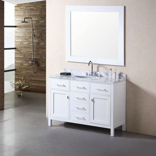 48 white bathroom vanity MS-8041
