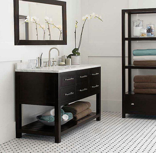 bathroom vanity cabinets with tops MS-8044