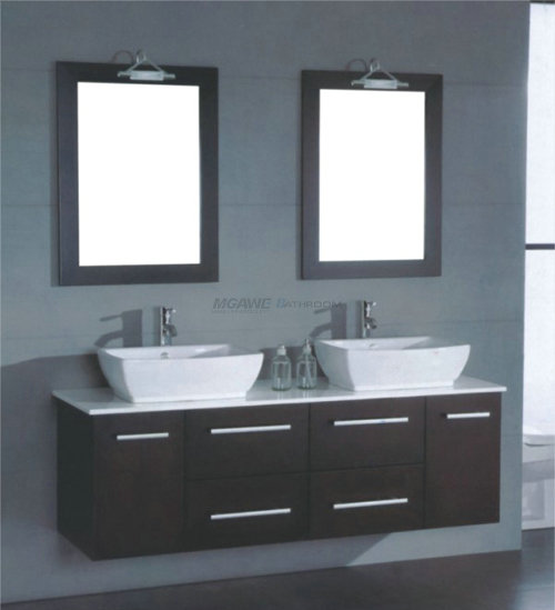 double vanity sink MS-8055