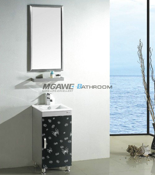 cheap stainless steel bathroom cabinets SS-4008