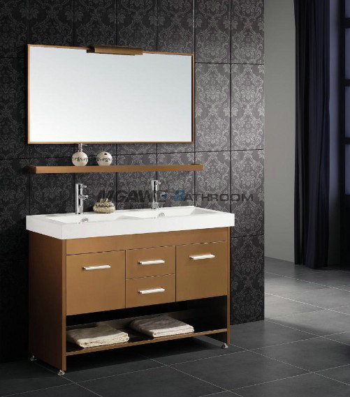 stainless steel mirrored bathroom cabinets SS-4009