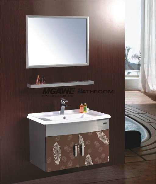 stainless steel bathroom vanity top SS-4021
