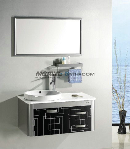 bathroom cabinets stainless steel SS-4026