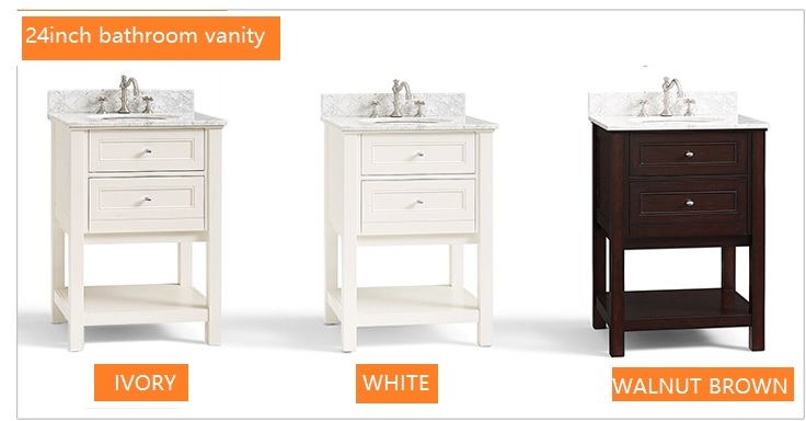 24inch bathroom vanity cabinet with marble top