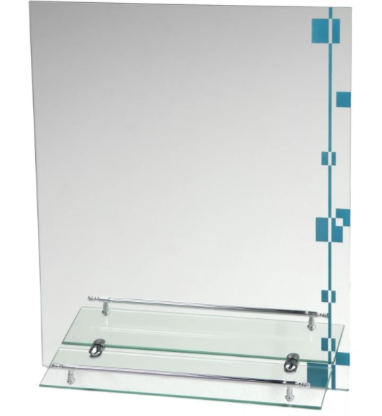 glass mirror coating aluminium 5mm bathroom mirror with shelf