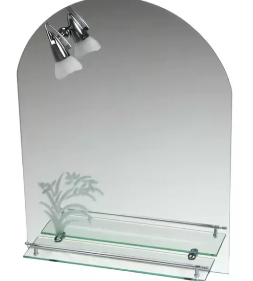 russian single bathroom mirror silver mirror coating cheap price