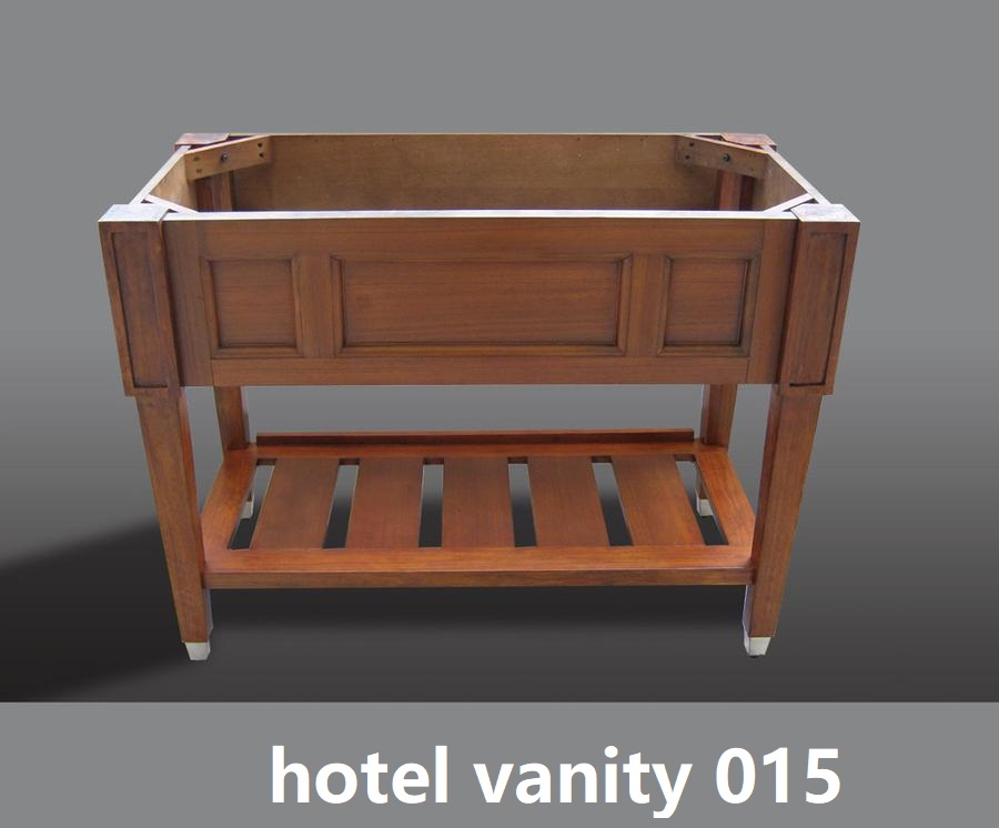 hotel bathroom vanity furniture with counter top or without counter top