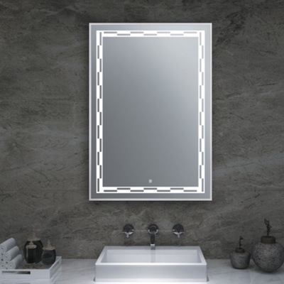 2019 Modern bathroom mirror hot sale LED mirror for hotel and house living room decorate mirror