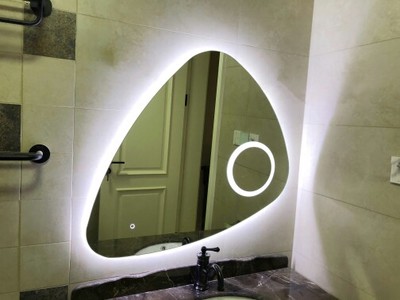 Modern illuminated led light bathroom mirror with low price