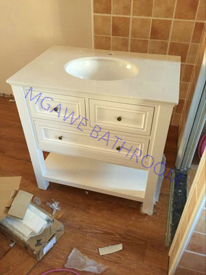 custom vanity cabinet floor standing