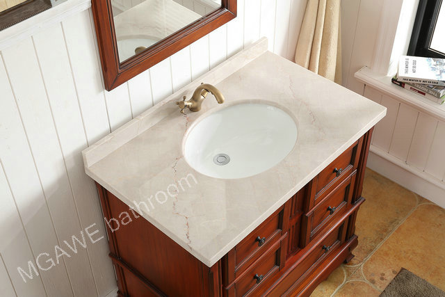 36inch bathroom marble counter top