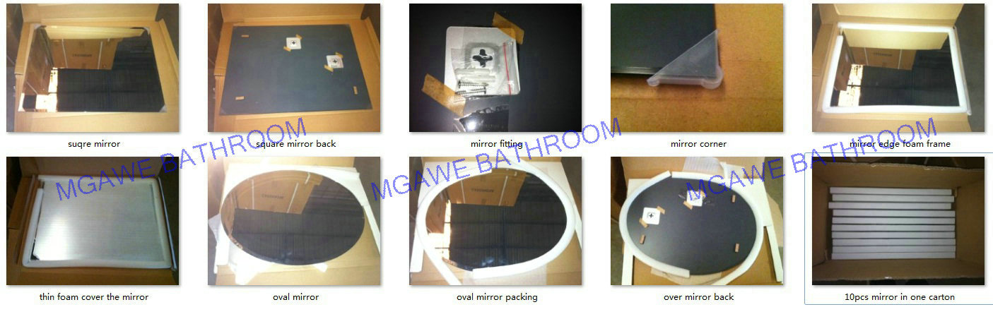 Single mirror packing photo