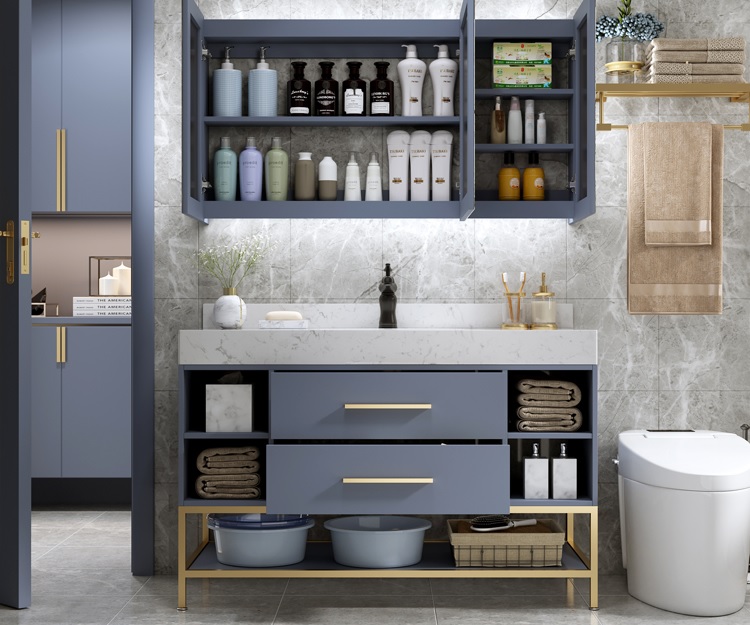 bathroom vanity cabinet with big storage space