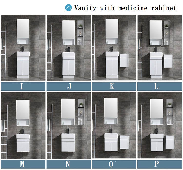 small bathroom vanity cabinet with mirror cabinet